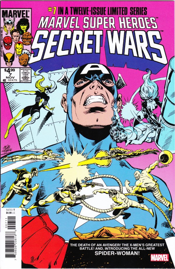 Marvel Super Heroes: Secret Wars #7 Facsimile Edition 2024