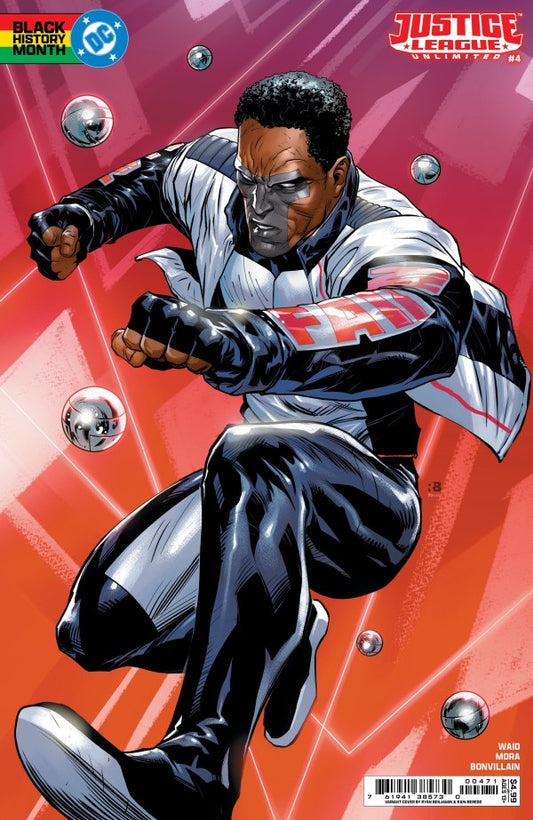 Justice League Unlimited #4 Cover E Ryan Benjamin Black History Month Variant