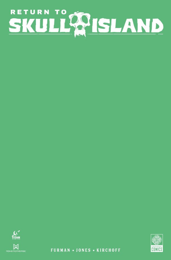 Return to Skull Island #1 Cover F Blank Variant