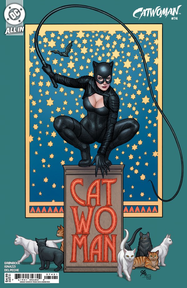 Catwoman #74 Cover B Frank Cho Variant