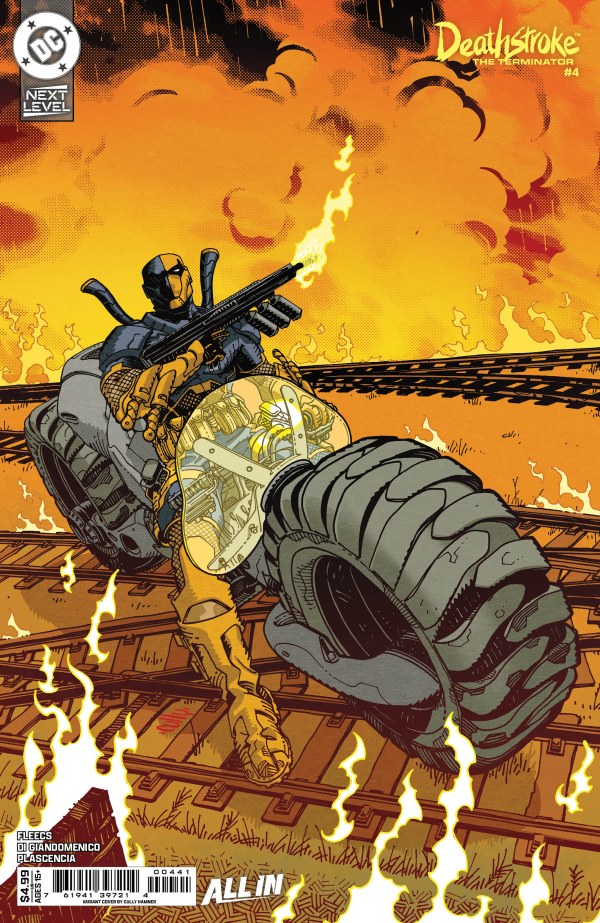 Deathstroke: The Terminator #4 Cover D Cully Hamner Variant