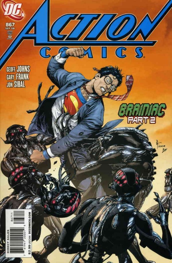 Action Comics Brainiac Arc Set #1-5
