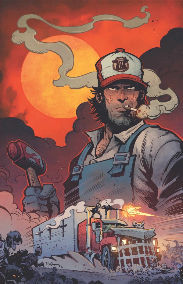 Post Malone's Big Rig #3 Cover G 1:10 Brett Parson Variant