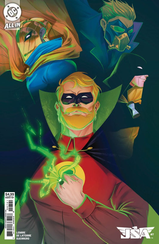 JSA #7 Cover B Sweeney Boo Variant