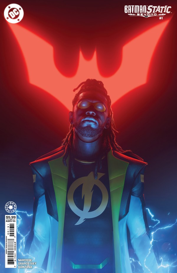 Batman / Static: Beyond #1 Cover C Rahzzah Variant