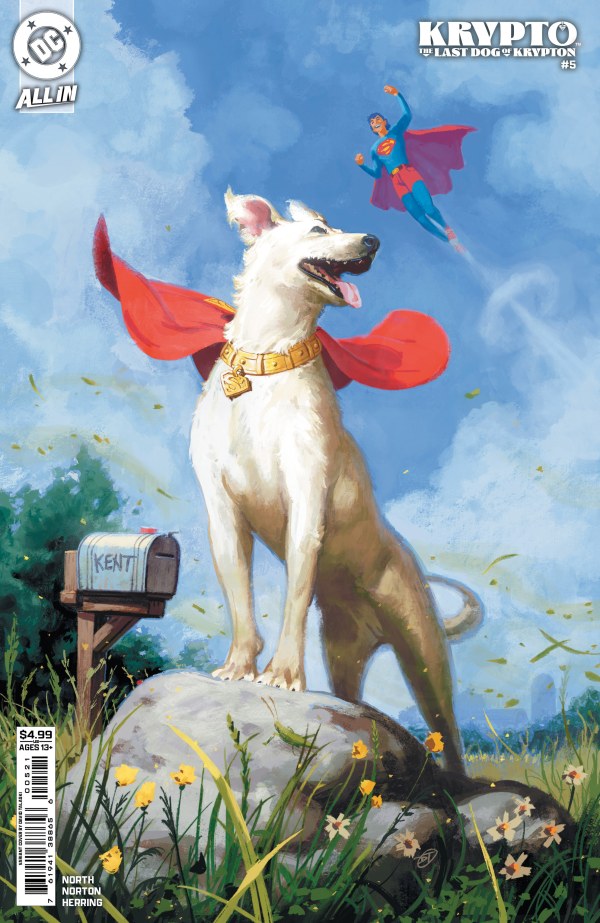 Krypto: The Last Dog of Krypton #5 Cover B David Talaski Variant