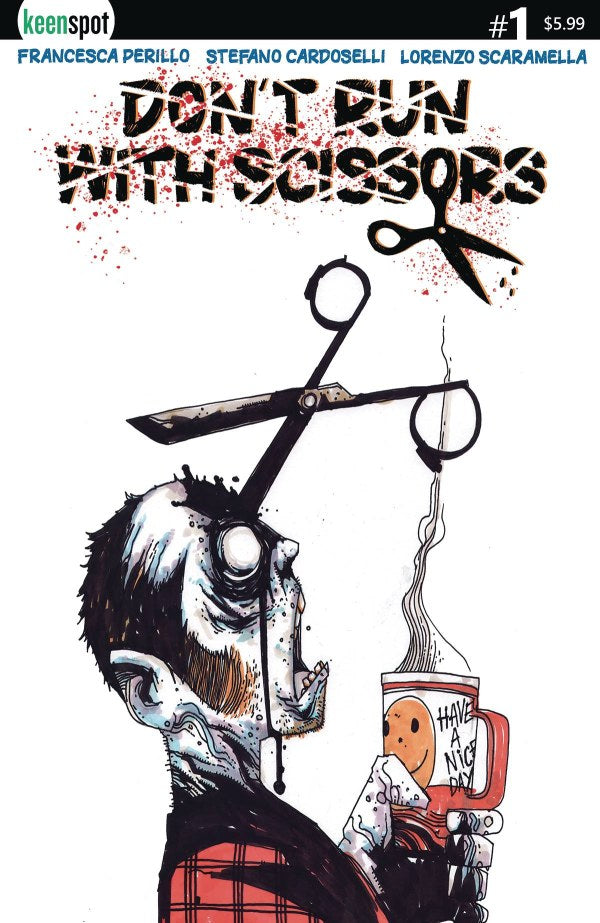 Don't Run with Scissors #1 Cover B Stefano Cardoselli Variant