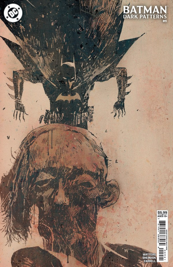 Batman: Dark Patterns #9 Cover B Ashley Wood Variant