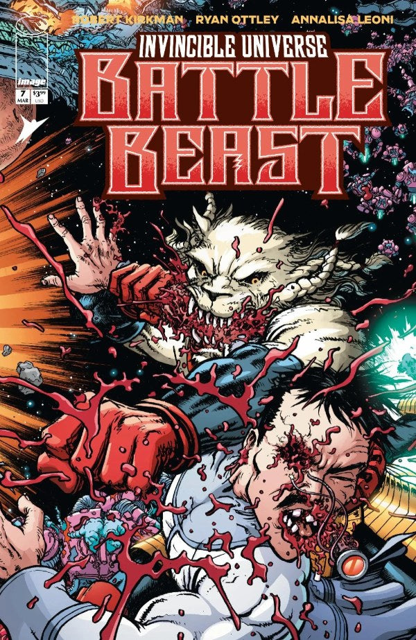 Invincible Universe: Battle Beast #7 Cover C 1:10 Chris Burnham Connecting Variant