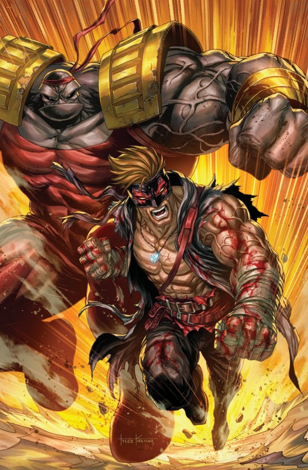 Final Boss #1 Cover I Tyler Kirkham Youngblood Team-Up Variant