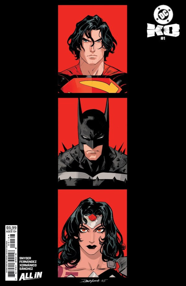 DC K.O. #1 2nd Printing Dan Mora