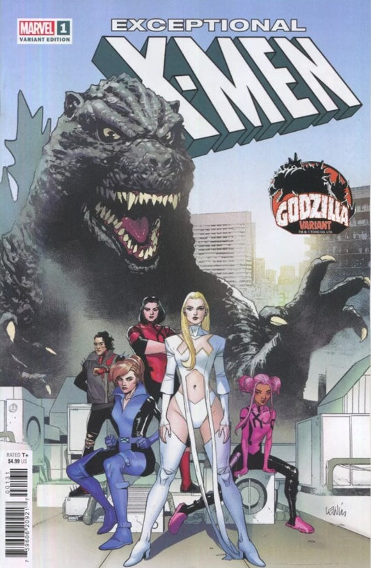 Exceptional X-Men #1 Leinil Francis Yu Godzilla Variant