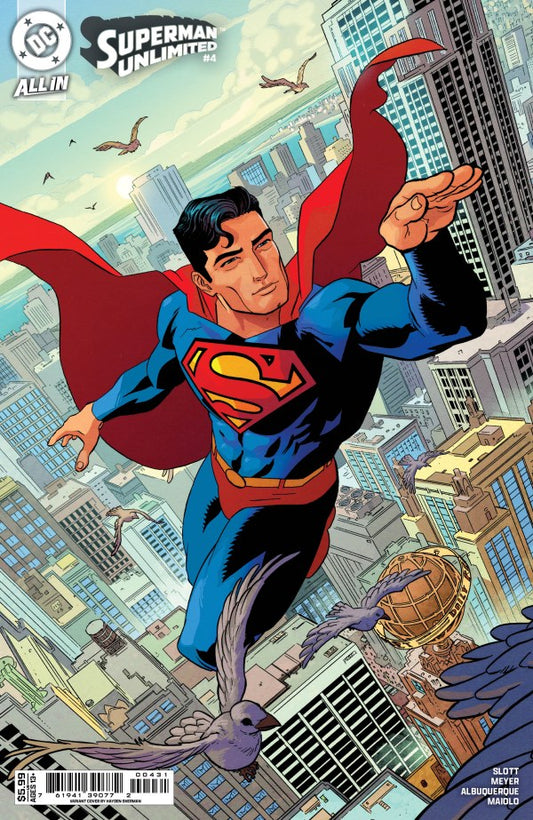 Superman Unlimited #4 Cover C Hayden Sherman Variant