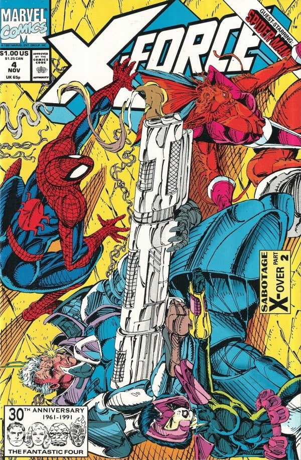 X-Force #1-10 (1991) Full Set (#1 Polybagged with X-Force Team Card)