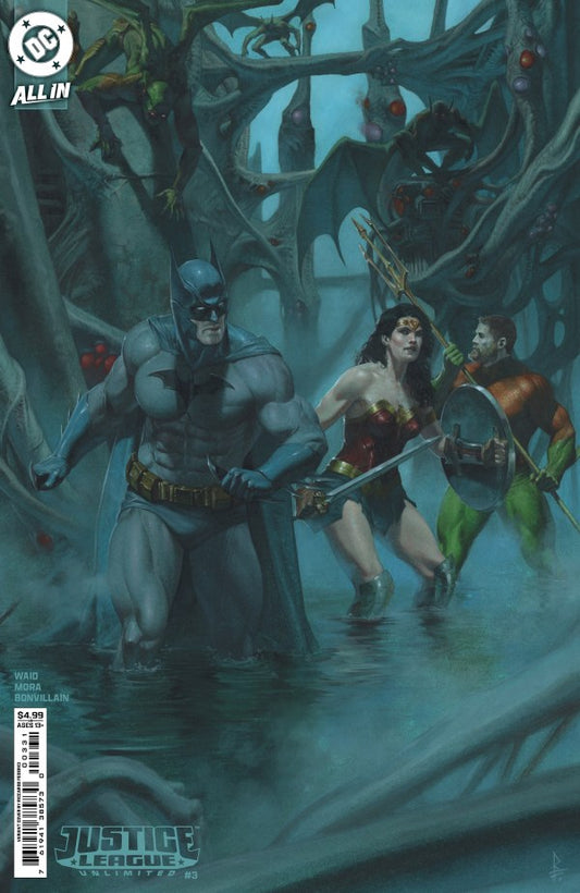 Justice League Unlimited #3 Cover D Riccardo Federici