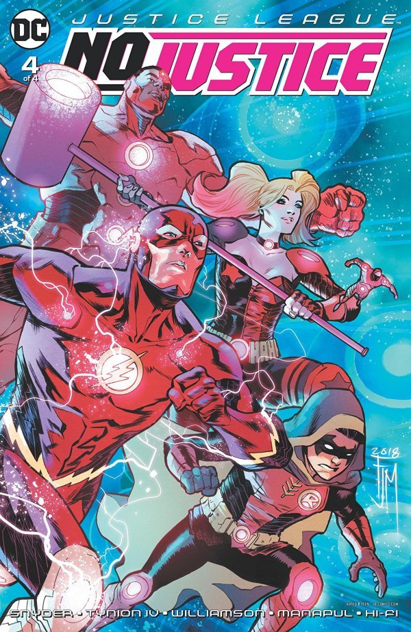 Justice League: No Justice Full Set #1-4 (2018)