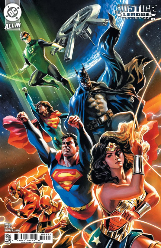 Justice League Unlimited #9 Cover B Felipe Massafera Variant
