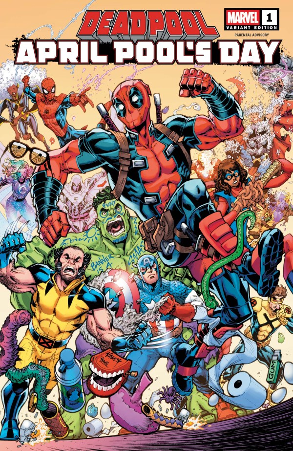 Deadpool: April Pool's Day #1 Todd Nauck Variant