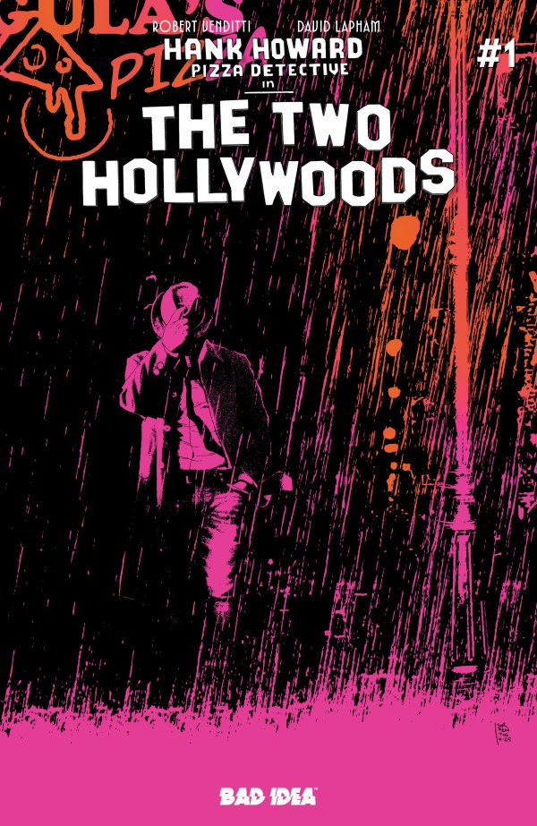 Hank Howard, Pizza Detective: The Two Hollywoods #1 Cover C Andrea Sorrentino Variant