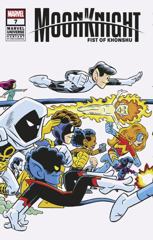 Moon Knight: Fist of Khonshu #7 Chris Giarrusso Marvel Universe Wraparound Connecting Variant