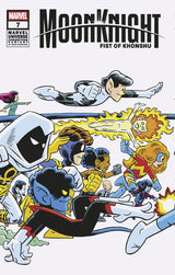 Moon Knight: Fist of Khonshu #7 Chris Giarrusso Marvel Universe Wraparound Connecting Variant