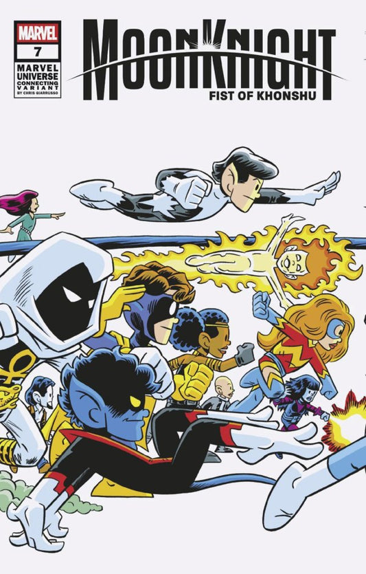 Moon Knight: Fist of Khonshu #7 Chris Giarrusso Marvel Universe Wraparound Connecting Variant