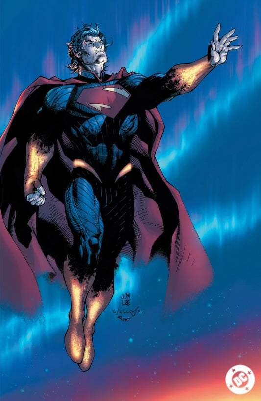 Absolute Superman #1 Cover J Jim Lee Foil Virgin Variant (Fomo Books Exclusive)