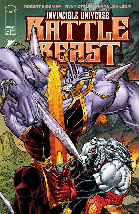 Invincible Universe: Battle Beast #6 Cover C 1:10 E. J. Su Connecting Variant