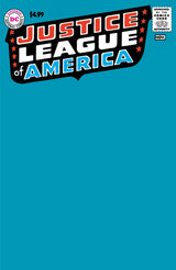 Justice League of America #1 Facsimile Edition 2024 Blank Variant