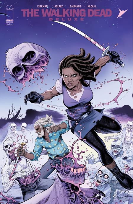 The Walking Dead Deluxe #134 Cover C Cliff Rathburn Connecting Variant