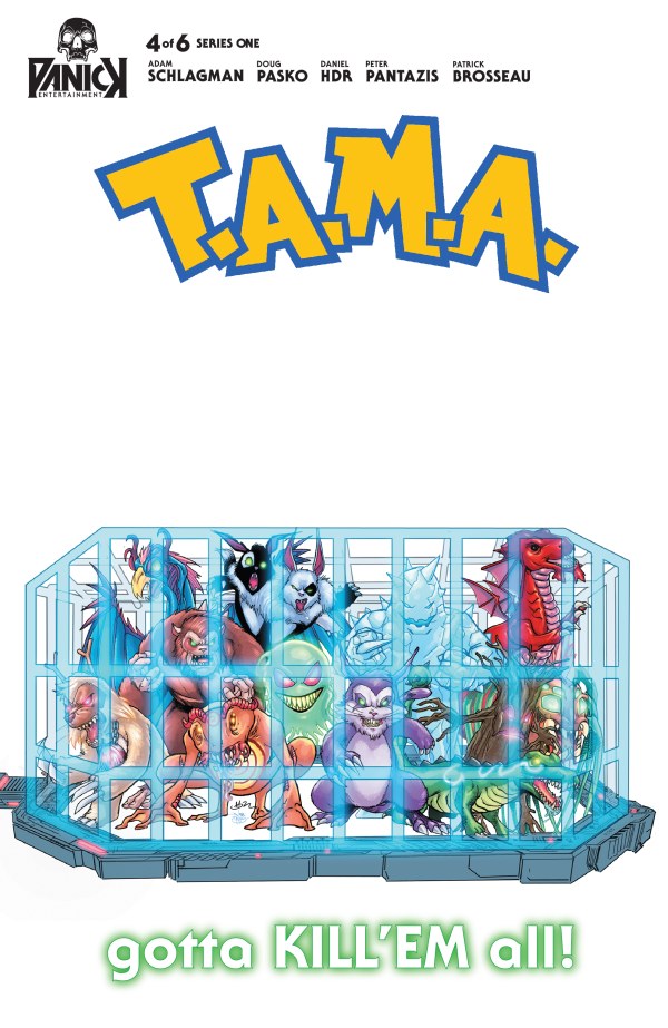 T.A.M.A. #4 Cover B Daniel HDR Variant