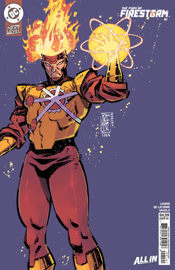 The Fury of Firestorm #1 Cover D Jorge Corona Next Level Variant