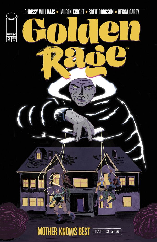 Golden Rage: Mother Knows Best #1-5 Main Cover Full Set