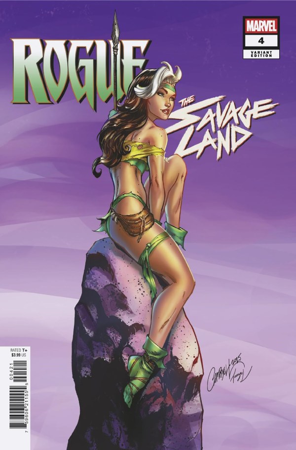 Rogue: The Savage Land #1-5 Full Set J. Scott Campbell Rogue Variant