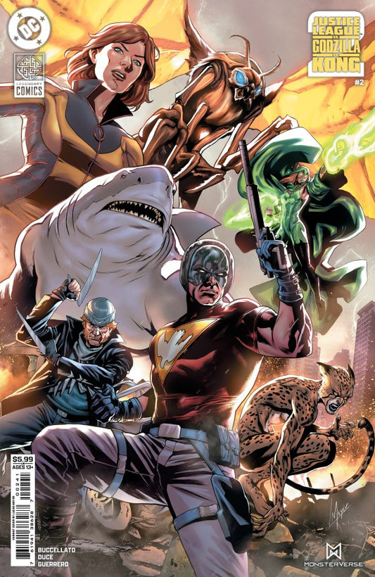 Justice League vs. Godzilla vs. Kong 2 #2 Cover D Lucas Meyer Variant