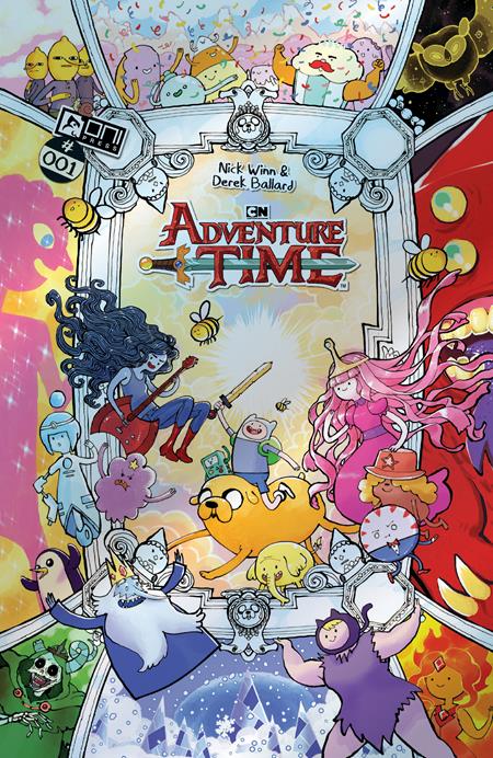 Adventure Time #1 Cover H Trung Le Nguyen Silver Foil Variant