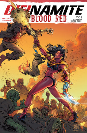 Die!Namite: Blood Red #2 Cover B Roberto Meli Variant