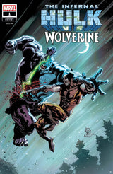 INFERNAL HULK VS. WOLVERINE #1 RYAN STEGMAN VARIANT