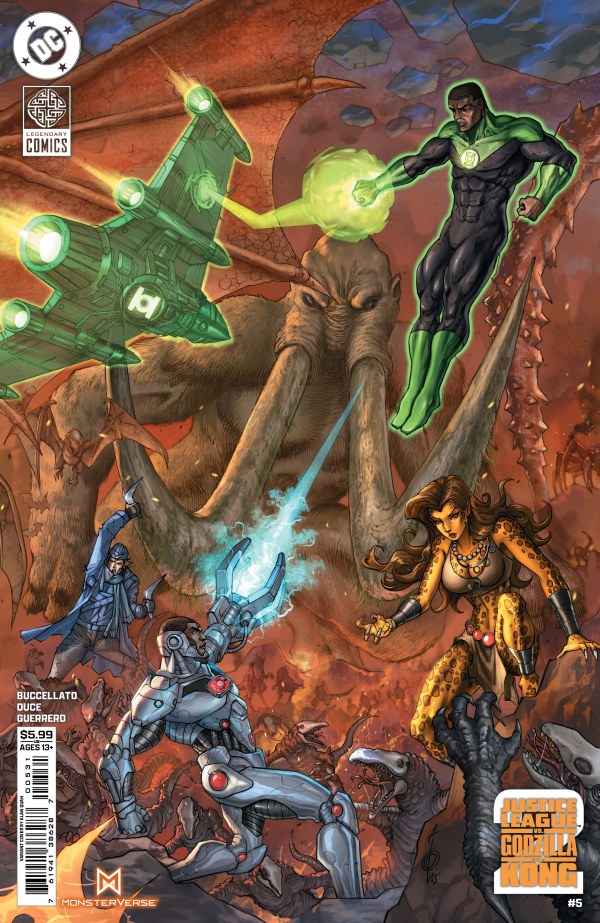 Justice League vs. Godzilla vs. Kong 2 #5 Cover B Alan Quah Connecting Variant (MEFCC 2026)