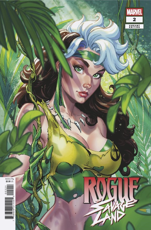 Rogue: The Savage Land #1-5 Full Set J. Scott Campbell Rogue Variant