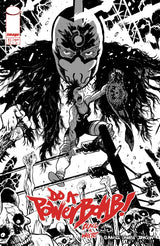 Do a Powerbomb: Black & White #1 Cover B Daniel Warren Johnson Variant