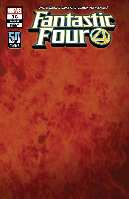 Fantastic Four #36 Wraparound Flame Variant