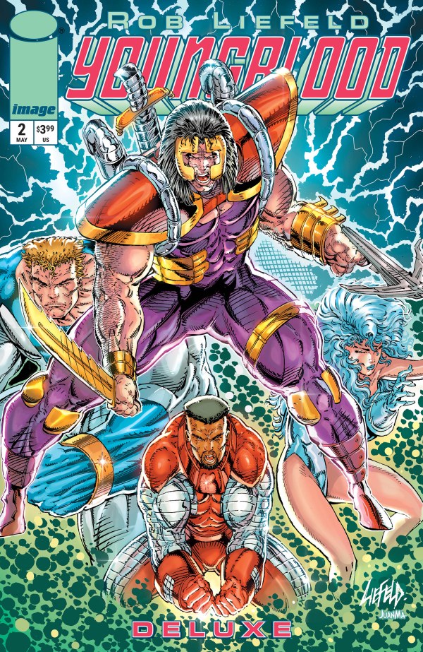 Youngblood Deluxe #1-4 Main Cover Full Set
