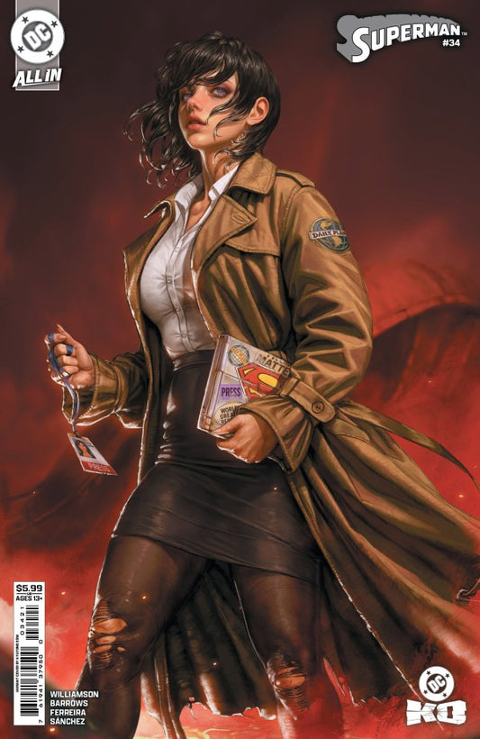 Superman #34 Cover B KyuYong Eom Variant