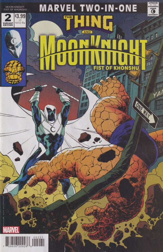 Moon Knight: Fist of Khonshu #2 Dave Wachter Marvel Two-in-One Variant