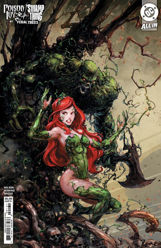 Poison Ivy / Swamp Thing: Feral Trees #1 Cover C Clayton Crain