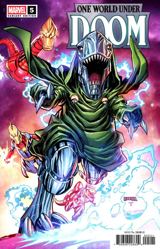 One World Under Doom #5 Ken Lashley Doomasaur Variant