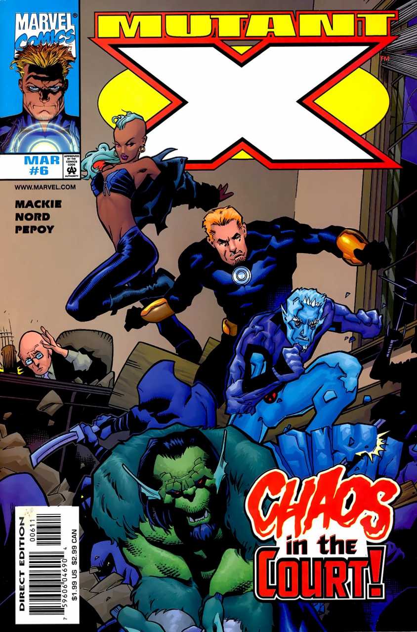 Mutant X #6 (1999)