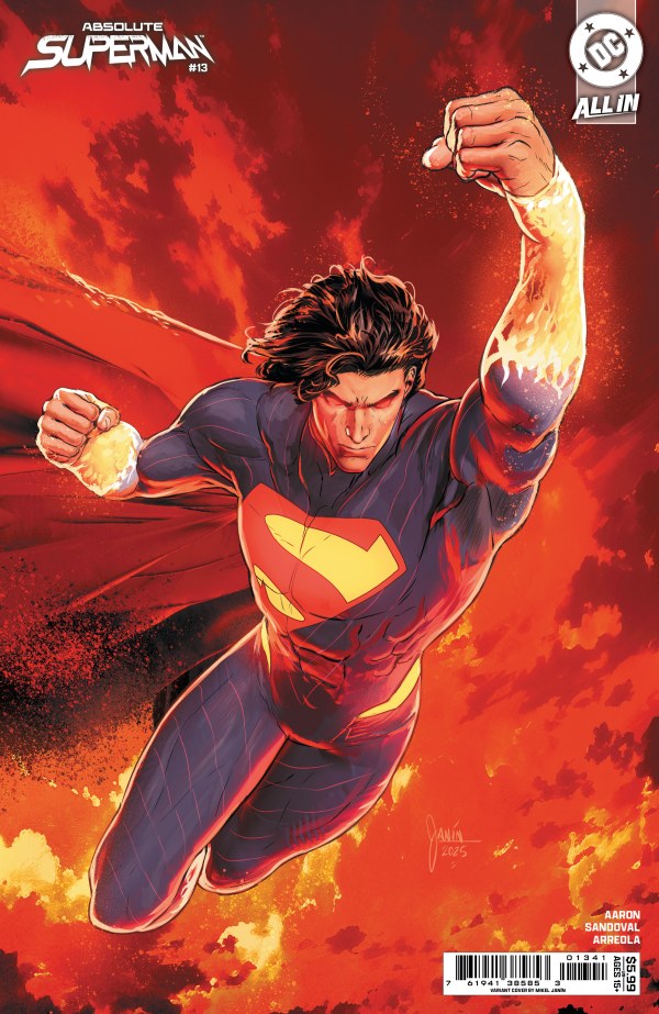 Absolute Superman #13 Cover C Mikel Janín Variant