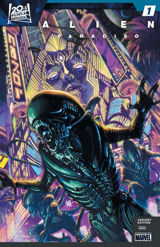 Alien: Paradiso #1 Ben Harvey Variant